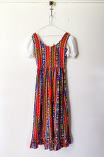 Load image into Gallery viewer, 1970s Printed Folk Style Maxi Dress / Small