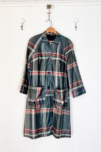 Load image into Gallery viewer, Vintage Plaid Raincoat / Medium - Large