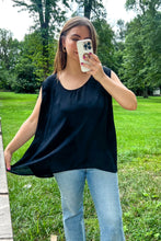 Load image into Gallery viewer, 1990s Black Rayon Tank /  Large - 2X
