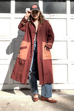 Load image into Gallery viewer, 1960s Burgundy &quot;Rain Shedder&quot; Raincoat / Medium - Large