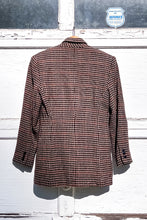 Load image into Gallery viewer, 1990s Houndstooth Tailored Blazer / XSmall