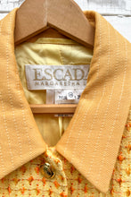 Load image into Gallery viewer, 1980s-90s Yellow Tweed Escada Jacket / Small - Medium