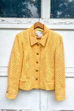 Load image into Gallery viewer, 1980s-90s Yellow Tweed Escada Jacket / Small - Medium