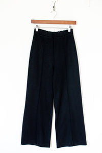 Vintage Black Knit Pants / XSmall - Small