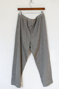 Vintage Heather Silver Knit Pants / Large - XLarge