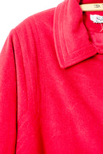 Load image into Gallery viewer, 1980s Red Swing Coat / Large