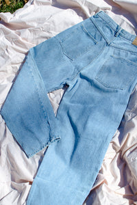 1990s Classic Light Wash Jeans / 32-31