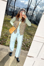 Load image into Gallery viewer, 1990s Leopard Vest / Large - XLarge