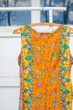 Load image into Gallery viewer, 1960s Paisley Cotton Jumpsuit / Small