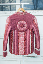 Load image into Gallery viewer, Handmade Pink Floral Quilted Jacket / Small