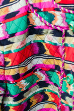 Load image into Gallery viewer, 1980s Abstract Print Crop Jacket / Medium
