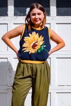 Load image into Gallery viewer, 2000s Sunflower Sweater Vest / Large - XLarge