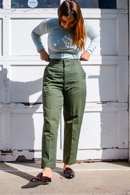 Vintage Army Trousers / Small - Medium