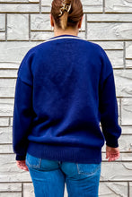 Load image into Gallery viewer, 1980s-90s Navy Golf V-Neck Sweater / Large - XLarge