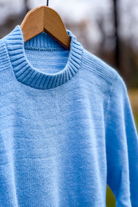 Light Blue Crewneck Sweater / Small - Medium
