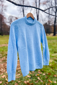 Light Blue Crewneck Sweater / Small - Medium