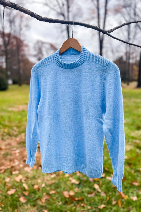 Light Blue Crewneck Sweater / Small - Medium