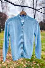 Load image into Gallery viewer, 1950s-60s Light Blue Cardigan / Small