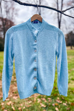 Load image into Gallery viewer, 1950s-60s Light Blue Cardigan / Small